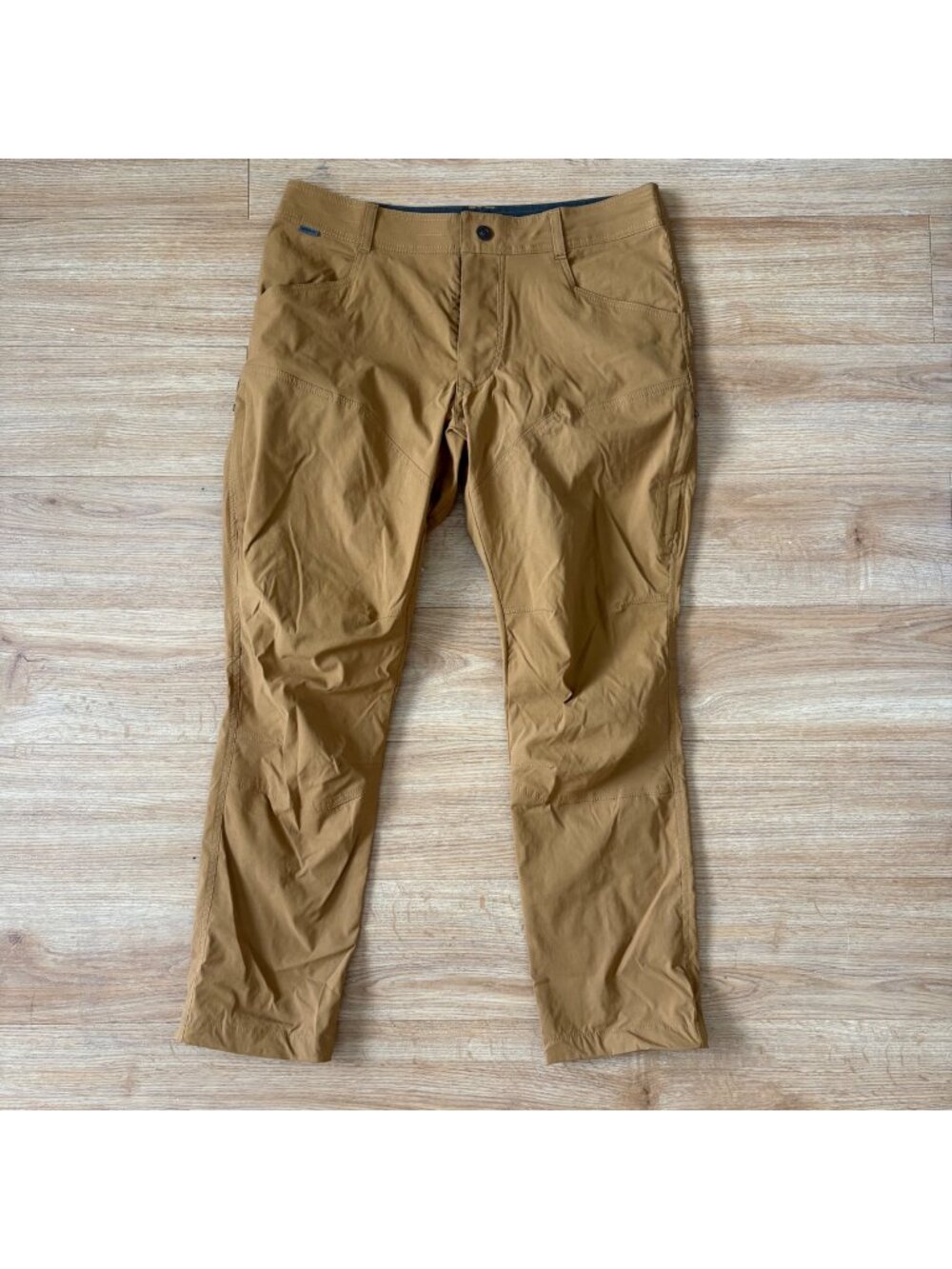 Kuhl Renegade Afire Tapered Chino Pants Brown Khaki Men’s Size 34 x 30